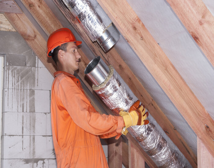 Danger in Air Ducts: Air duct installation